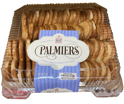  Sugar Bowl Bakery Petite Palmiers, French Style Favorite Cookies 2 LB  - $23.19