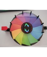 12&#39;&#39; Spinning Prize Wheel Tabletop 14 Color Slots Dry Erase - $14.90