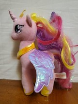 Princess Cadence Ty My Little Sparkle Pony 9&quot; Unicorn/Wings Plush Toy;Pink; 2017 - $10.36