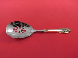 Grande Baroque by Wallace Sterling Silver Vegetable Spoon Pierced HH WS Custom - £56.26 GBP