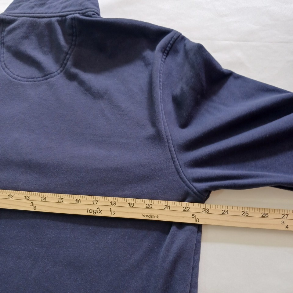 IZOD Advantage Performance Stretch 1/4 Zip Men's Pullover Blue Sweatshirt Sz LT Item image 9