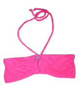 Wild Fable Women&#39;s Pink Terry Cloth Halter Top Size XL - £10.19 GBP