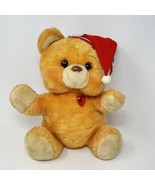AMSCAN Christmas Teddy Bear Plush Musical Light Up Heart Stuffed Animal ... - £20.23 GBP