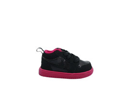 [554721-019] Air Jordan 1 Low Flex Toddlers TD Black/Voltage Cherry - £29.95 GBP