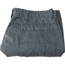Wrangler Cargo Pants Mens 39x28 Dark Gray Outdoors Workwear Baggy - $29.21
