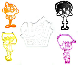 The Loud House Cartoon Characters TV Show Set Of 5 Cookie Cutters USA PR1172 - £11.16 GBP