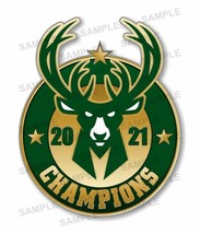 Milwaukee Bucks Champions 2021 Precision Cut Decal - £3.14 GBP+
