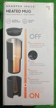 NIB Sharper Image USB Powered Heated Mug, Double Insulated, Heated Base SEALED - £23.14 GBP