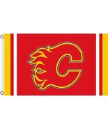 Calgary Flames Custom Flag 3X5Ft Polyester Digital Print Banner USA - $20.99