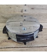 Vintage Toastmaster Waffle Maker Baker Iron Non-Stick W252A Chrome Bakelite USA - $19.75