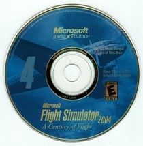 Microsoft Flight Simulator 2004 Disc 4 Microsoft Windows PC CD - $5.90