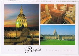 France Postcard Paris Les Invalides Multi View - £1.68 GBP