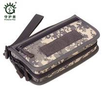 PROTECTOR PLUS Tactical Handbag Men 6 inches Phone Passport Travel Camouflage wa - £69.98 GBP