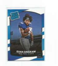 Evan Engram (New York Giants) 2017 Panini Donruss Rated Rookie Card #330 - £3.90 GBP