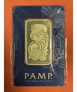 Gold Bar 50 Grams Pamp Suisse Fine Gold 999.9 In Sealed Assay - £2,653.95 GBP