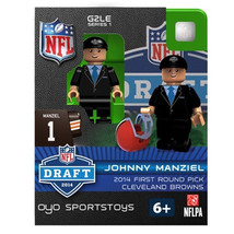 Cleveland Browns Figurine 2014 Draft Pick OYO Sportstoys Johnny Manziel - $38.99