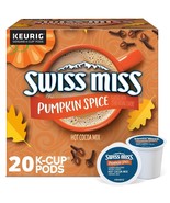 SWISS MISS PUMPKIN SPICE HOT COCOA KEURIG K-CUPS 20CT - $365.11 MXN