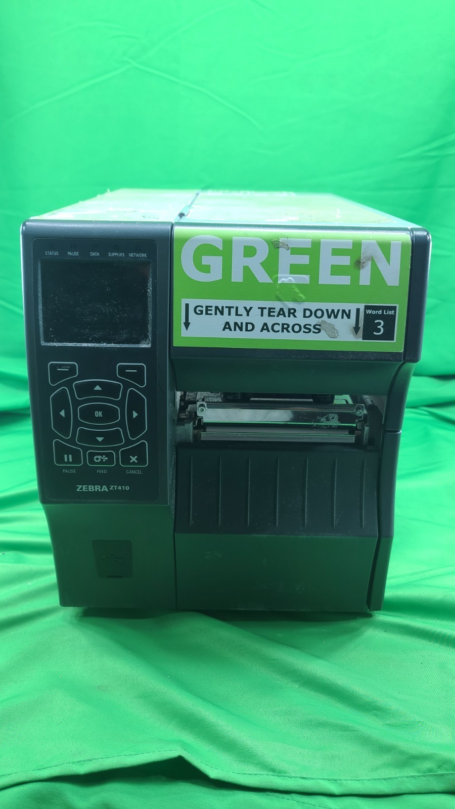 Zebra ZT410 Industrial Thermal Label Printer- FOR PARTS ONLY- POWER ON TEST ONLY Item image 3