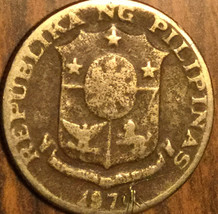 1970 Philippines 10 Sentimos Coin - £1.08 GBP