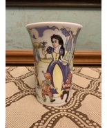 NWT - Vintage Paul Cardew Art Pottery Design SNOW WHITE Tall Ceramic Mug  - $16.99