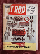 RARE HOT ROD Magazine January 1956 220HP Chevrolet V8 - £16.99 GBP