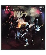 Kiss-Alive! Album Cover Inverse Framed Glass Picture 12.5 x 1.5 ~ NEW-
s... - £24.55 GBP