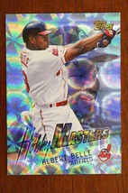 ALBERT BELLE 1997 Topps Hobby Masters HM4 Cleveland Indians Baseball Card - £3.94 GBP