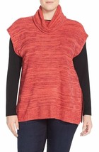 Ellen Tracy Chenille Sweater Orange/Red Xl New W Tag Mrsp $99 - £32.90 GBP