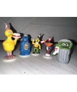 Sesame Street Cake Toppers Vintage Jim Henson Big Bird Bert Ernie Oscar ... - $20.46 CAD