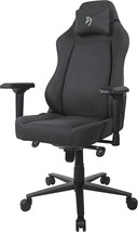 Dark Grey Arozzi Primo Premium Woven Fabric Gaming Chair Office Chair With High - $458.94