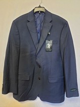 MSRP $295 Lauren Ralph Lauren Mens Suit Jacket Blue Plaid Size 42L - £28.69 GBP