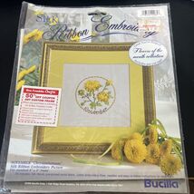 Bucilla Flowers of Month Embroidery Kit 1994 November Chrysanthemum Silk... - $239.46 MXN
