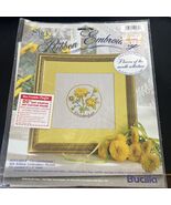 Bucilla Flowers of Month Embroidery Kit 1994 November Chrysanthemum Silk... - $18.11 CAD