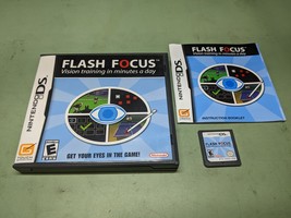 Flash Focus Vision Training Nintendo DS Complete in Box - £4.60 GBP