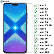 9H Tempered Glass Screen Protector For Huawei Honor 10 10i 10 Lite 9 9X 8 8X 8A - £7.64 GBP+