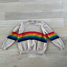 YOUNG FABULOUS &amp; BROKE Rainbow Pride Sweater M/L - $33.85
