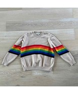YOUNG FABULOUS &amp; BROKE Rainbow Pride Sweater M/L - £26.74 GBP