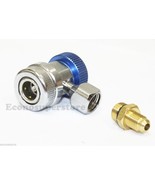 1/4&quot; SAE Male Flare Low Automotive Quick Coupler Connectors Adapter HVAC... - $10.35