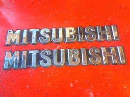 1985-1996 Mitsubishi Mighty Max Truck chrome Fender Emblem OEM - £21.11 GBP