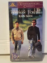 Rain Man (VHS, 1997, Contemporary Classics) Dustin Hoffman Tom Cruise BR... - £61.91 GBP