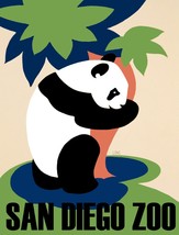 7729.Vintage design Poster.Home room wall decor.Visit an Diego Zoo.Giant Panda - £12.94 GBP+