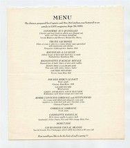 Llords &amp; Elwood Menu Beverly Blvd &amp; San Vincente Los Angeles 1955 McCutchen - £61.01 GBP