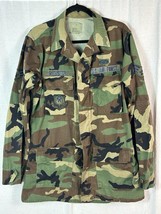 US Military Woodland Camo Hot Weather Combat Coat Jacket Medium X-Long &amp;... - $19.79
