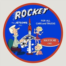 Jetsons Rocket Motor Oil Metal Sign - €43,10 EUR