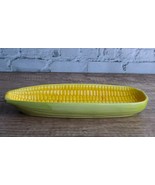 Ebros 8.75&quot;W Ceramic Gourmet Corn Ear Half Serving Plate Small Dish Plat... - $382.31 MXN