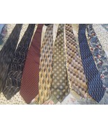 LOT OF 8 MENS TIES STAFFORD~Great Condition! - $9.89