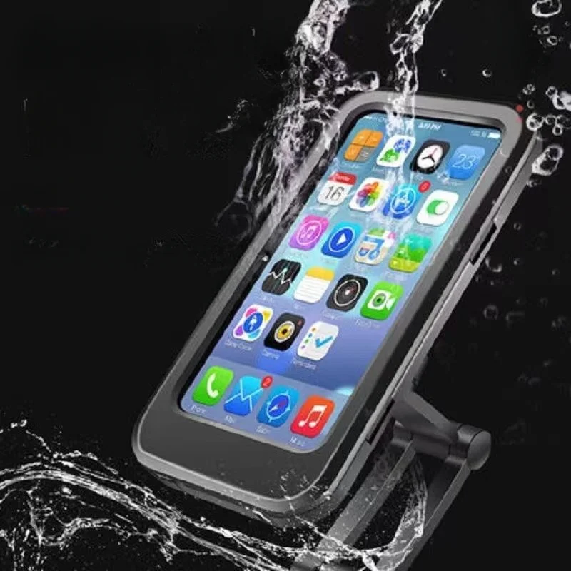 Waterproof Motorcycle Bicycle Mobile Phone Holder Support Universal Motorcycle - £23.10 GBP