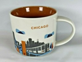 Starbucks Chicago, IL USA &#39;You are Here&#39; Collector Series Coffee Mug 14oz - £14.70 GBP