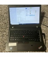 Lenovo E460 Laptop Windows 10 i5 6200u 2.3ghz 8gb 500gb Broken Hinge - $49.50