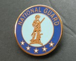 ARMY NATIONAL GUARD LARGE LAPEL PIN BADGE 1.5 INCHES - $6.54